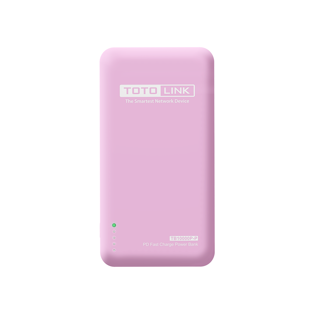 TB10000P-P PD雙快充Type-C雙向行動電源 (羅蘭粉) TB10000P-P PD雙快充Type-C雙向行動電源 (羅蘭粉)