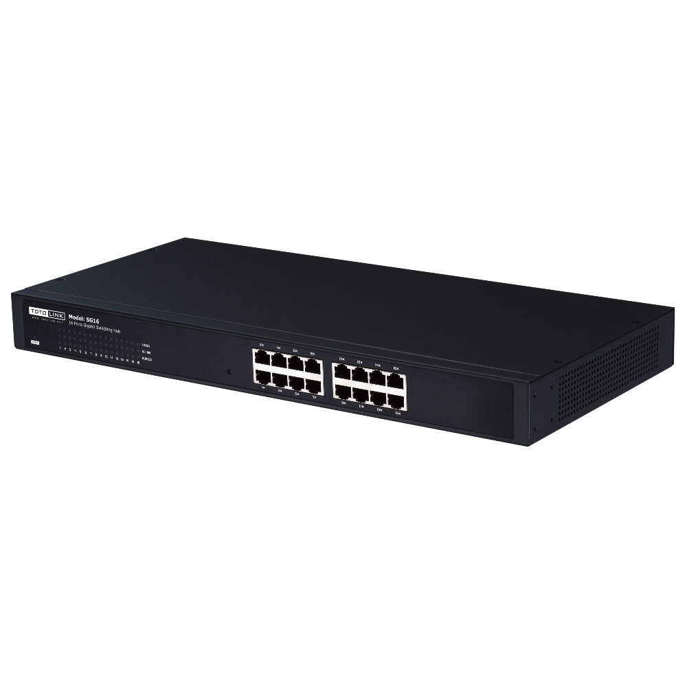 SG16 16埠Giga極速乙太網路交換器 SG16 16埠Giga極速乙太網路交換器