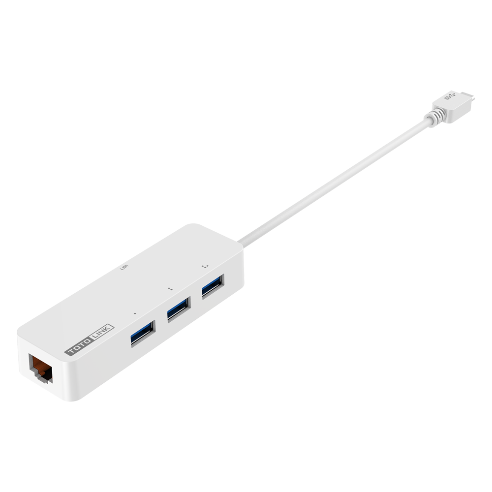 C1003 USB Type C 轉 RJ45 Gigabit 網路卡+集線器